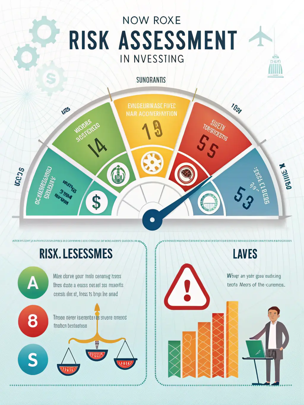 A risk assessment chart showing different levels of risk tolerance, from conservative to aggressive, used by Infrared Finance.